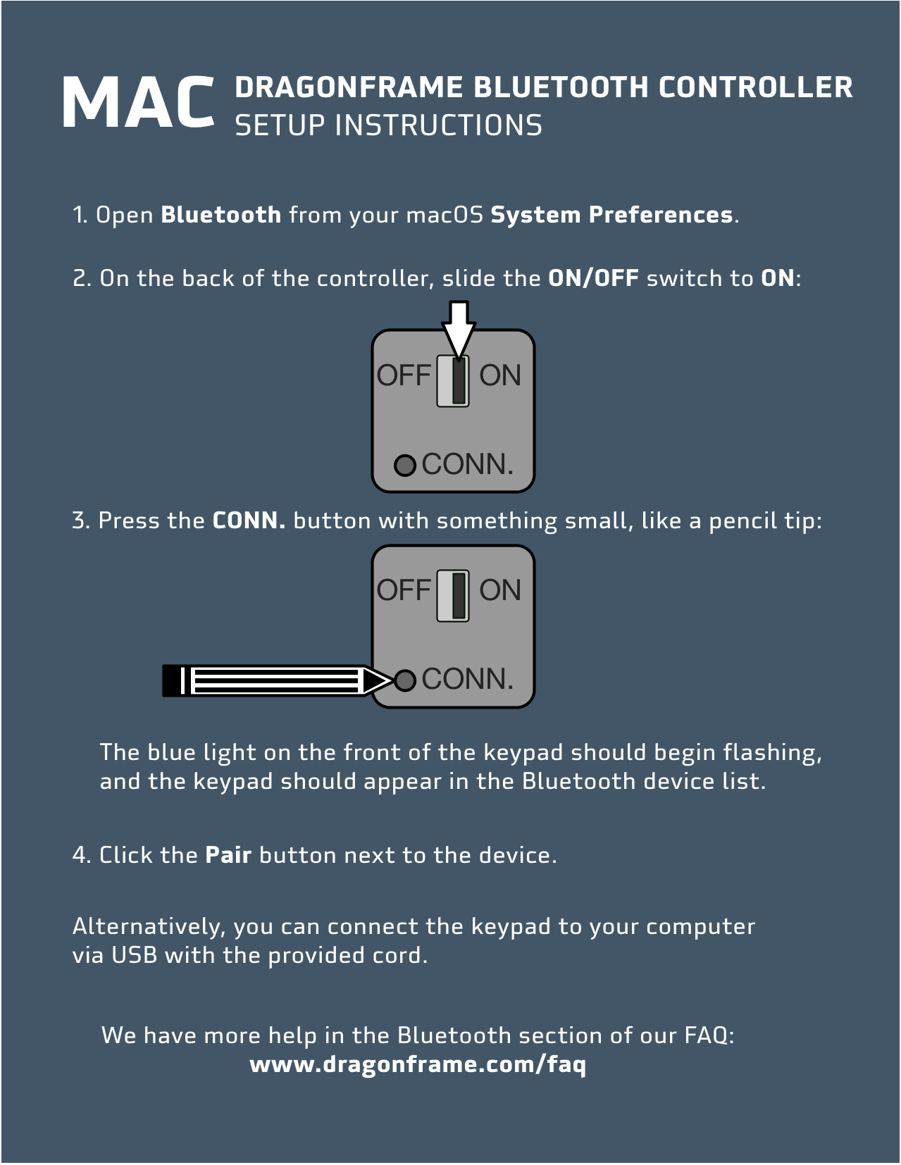 Guía de configuración del controlador Mac BT