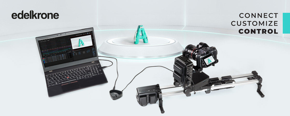 edelkrone SliderPLUS & HeadPlus avec module Stop Motion