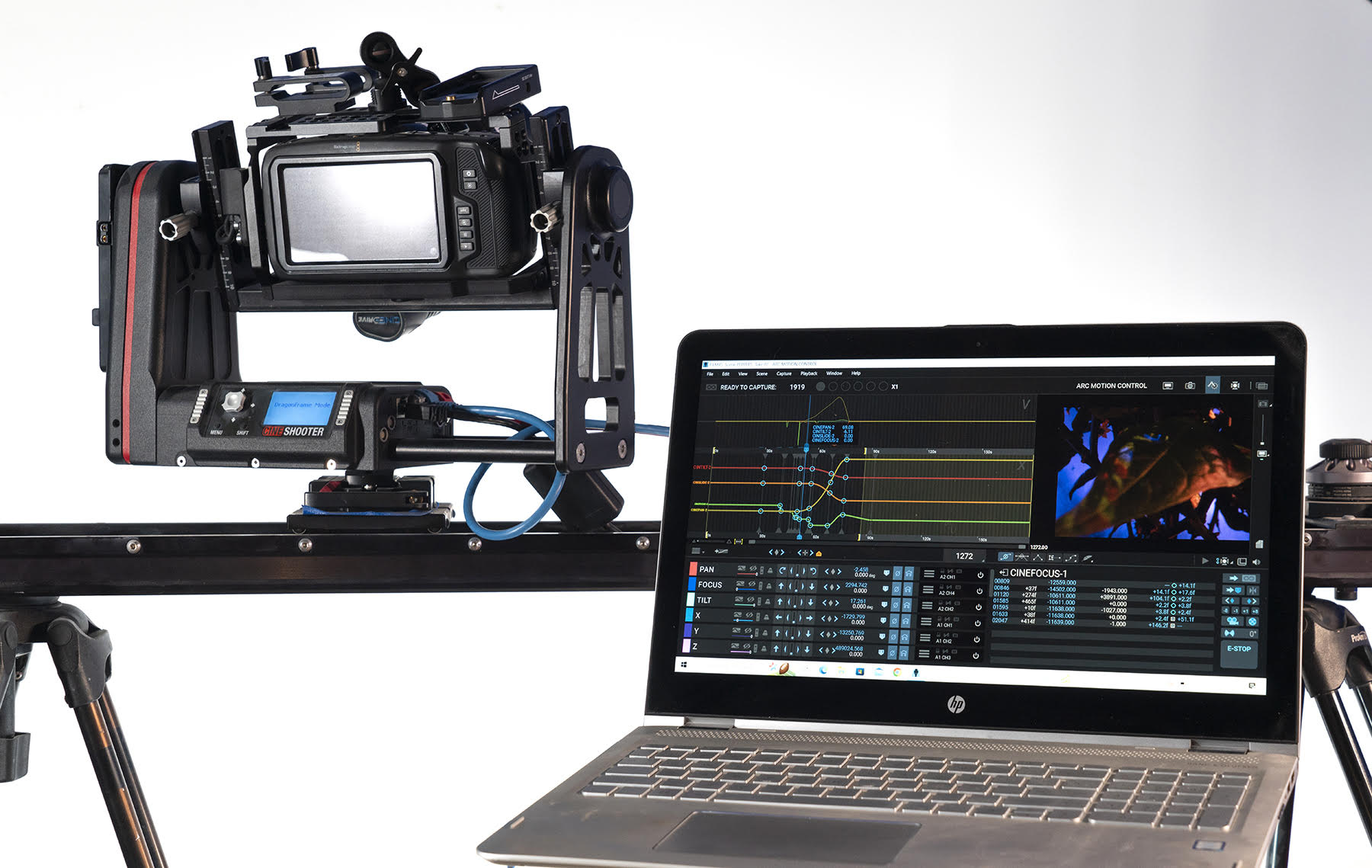 Kessler CineShooter Dragonframe Integration