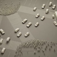 1/100 Shibuya Crossing by Terada Mokei