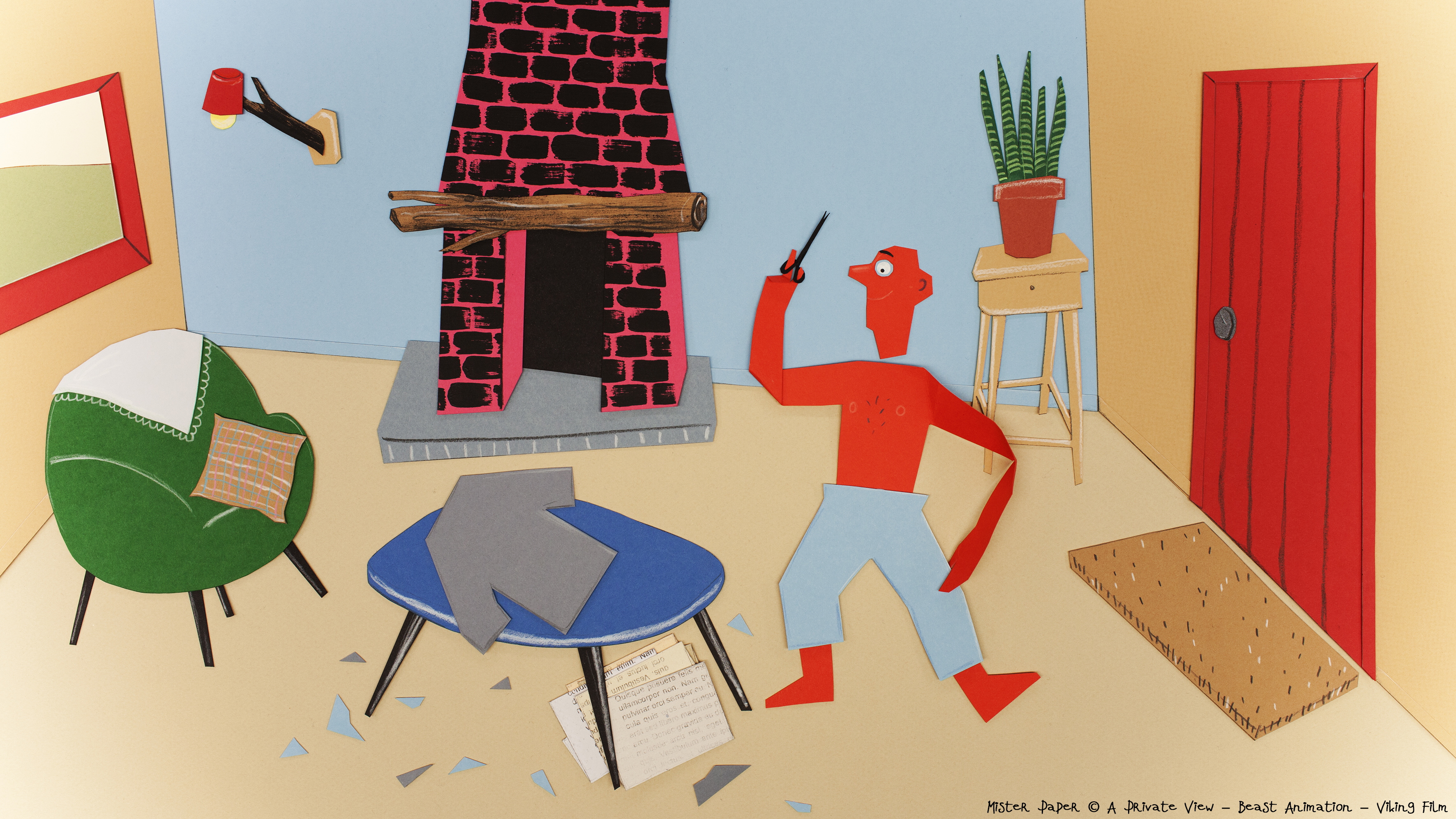 Mister Paper Bilscreen