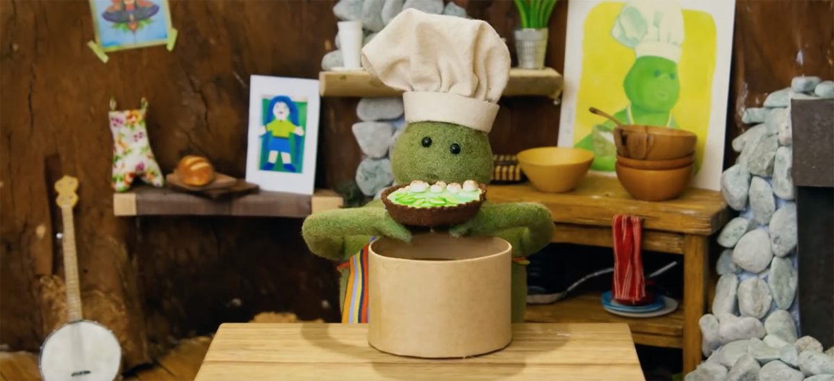 tiny chef talking plush